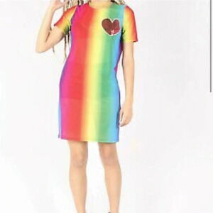 IRON FIST SOMEWHERE MESH DRESS MEDIUM NWT